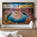 Sunset on the Horseshoe Bend Grand Canyon, Horseshoe Bend