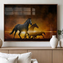 Horse Wall Art Canvas Print, Multi Panel Animal Canvas Print