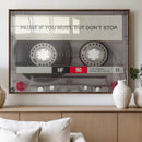 Music Cassette Iconic Wall Art Canvas Print by MyGreatCanvas | Canvas Wall Art Prints | Photo Prints & Wall Decor
