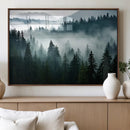 Captivating Misty Forest Wall Art Canvas, Premium Canvas by MyGreatCanvas | Canvas Wall Art Prints | Photo Prints & Wall Decor