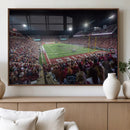 Mississippi State Bulldogs Stadium Wall Art Canvas Print –