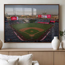 Los Angeles Angels Baseball Canvas Print - Anaheim Angel