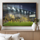 Columbus Crew Stadium Match Triple Canvas Wall Art - Dynamic