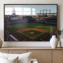 Colorado Rockies Coors Field Wall Art Canvas Print - MLB