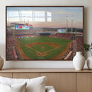 Cincinnati Reds Baseball Print Canvas- Cincinnati
