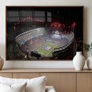 New England Patriots Team Print Wall Art- Foxborough by MyGreatCanvas | Canvas Wall Art Prints | Photo Prints & Wall Decor