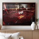 Houston Rockets Basketball Team Print Canvas- Houston Toyota by MyGreatCanvas | Canvas Wall Art Prints | Photo Prints & Wall Decor