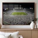 Beaver Stadium Night Game Triple Canvas Wall Art - Penn