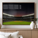 Yankee Stadium Night Game Triple Canvas, Yankee Stadium