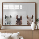 Horse Wall Art - Minimalist Horse Triptych Wall Art – Modern by MyGreatCanvas | Canvas Wall Art Prints | Photo Prints & Wall Decor