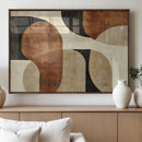 Wabi Sabi Abstract Wall Art Canvas Print | Large Minimalist