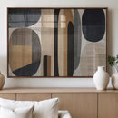 Wabi Sabi Canvas Print - Geometric Abstract Wall Art Canvas