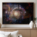 Nebula and Galaxies in Space Wall Art Canvas Print, Spiral
