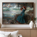 Miranda by the Shore Wall Art Canvas Print – Tempest Scene by MyGreatCanvas | Canvas Wall Art Prints | Photo Prints & Wall Decor