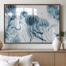 Abstract Jellyfish Canvas Print Wall Art
