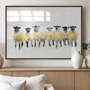 Farmhouse Wall Art Sheep Print | Ready to Hang Framed Canvas by MyGreatCanvas | Canvas Wall Art Prints | Photo Prints & Wall Decor
