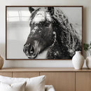 Framed Black and White Horse Wall Art | Ready to Hang and by MyGreatCanvas | Canvas Wall Art Prints | Photo Prints & Wall Decor