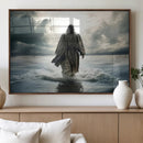 Jesus Walking on Water Wall Art | Canvas Print | Ready to