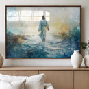 Watercolor Jesus Walking on Water Canvas Print, Christian by MyGreatCanvas | Canvas Wall Art Prints | Photo Prints & Wall Decor