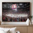 Amerant Bank Arena Wall Art Canvas Print - Basketball Arena by MyGreatCanvas | Canvas Wall Art Prints | Photo Prints & Wall Decor