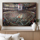 United Center Chicago Bulls Stadium Wall Art Canvas Print