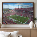 Florida Tampa Raymond James Stadium Wall Art Canvas Print -