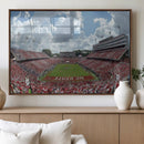 NC State Wolfpack Football Team Print Canvas- Raleigh