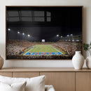 SMU Mustangs Football Team Print - Dallas Gerald J. Ford
