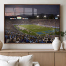 UCLA Bruins Football Team Print - Pasadena Rose Bowl Stadium
