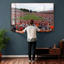 Virginia Cavaliers Football Team Print - Charlottesville Scott Stadium Print Wall Art Canvas by MyGreatCanvas | Canvas Wall Art Prints | Photo Prints & Wall Decor