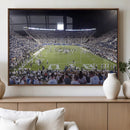 Brigham Young University Cougars Football Print Canvas -