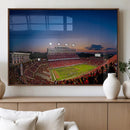 Wolfpack Football Team Wall Art Print - Raleigh