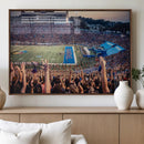 University of Kansas Jayhawks Football Team Art Print - by MyGreatCanvas | Canvas Wall Art Prints | Photo Prints & Wall Decor