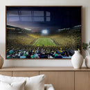 University of Michigan Wolverines Football Team Print - Ann by MyGreatCanvas | Canvas Wall Art Prints | Photo Prints & Wall Decor