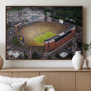 University of Michigan Wolverines Football Team Print - Ann by MyGreatCanvas | Canvas Wall Art Prints | Photo Prints & Wall Decor