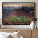 Arizona Wildcats Football Team Print - Tucson Arizona by MyGreatCanvas | Canvas Wall Art Prints | Photo Prints & Wall Decor