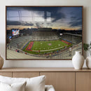 Arizona Wildcats Football Team Print - Tucson Arizona by MyGreatCanvas | Canvas Wall Art Prints | Photo Prints & Wall Decor