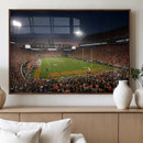 Clemson University Tigers Art Print, Football Team Print -