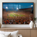 Clemson University Tigers Football Team Print - Clemson