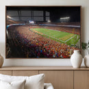 Iowa State University Cyclones Canvas Print, Football Team