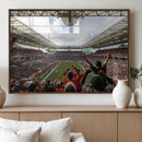 Miami Hurricanes Football Team Wall Art Print - Miami Hard