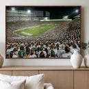 Michigan State Spartans Football Canvas Print - East Lansing