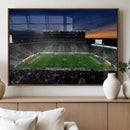 Michigan State Spartans Football Team Print - East Lansing