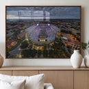 The Louisiana State University Tigers Football Team Print -