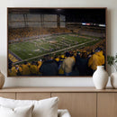 West Virginia Uni Mountaineers Football Team Print - Milan