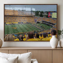 Puskar Stadium Canvas Print Wall Art - Morgantown Print -
