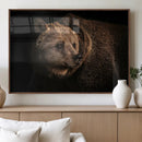 Wild Grizzly 399 Bear Canvas Wall Art Print, Bear Animal by MyGreatCanvas | Canvas Wall Art Prints | Photo Prints & Wall Decor