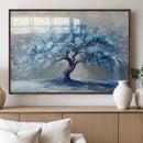 Abstract Blue Tree Art Canvas Print, Majestic Tree Wall Art by MyGreatCanvas | Canvas Wall Art Prints | Photo Prints & Wall Decor