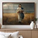 Jesus Shepherd Wall Art | Ready to Hang Triptych Canvas of