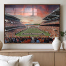 Oregon State Beavers Football Team Print - Corvallis Reser by MyGreatCanvas | Canvas Wall Art Prints | Photo Prints & Wall Decor